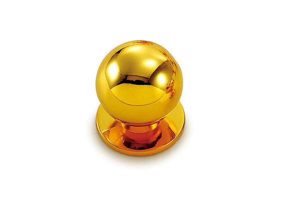 Botões dourados e trações para botões da cozinha dos armários de cozinha e botões da gaveta do armário dos punhos